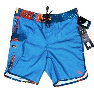RBX Men’s Flex Performance Swim Trunks NWT